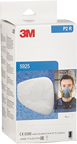 3M 5925 Partikel-Einlegefilter, gegen feste und flüssige Partikel, 10 Stück