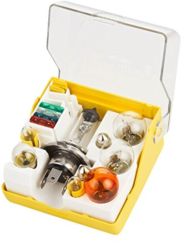 14tlg. BREHMA Ersatzlampenkasten Ersatzlampenbox Ersatzlampenset 12V H4