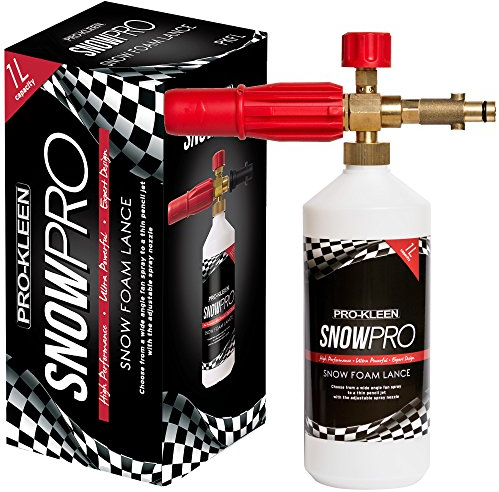 Pro-Kleen Snow Foam Lance For Use With Nilfisk Gerni Pressure Washers 1L Capacity