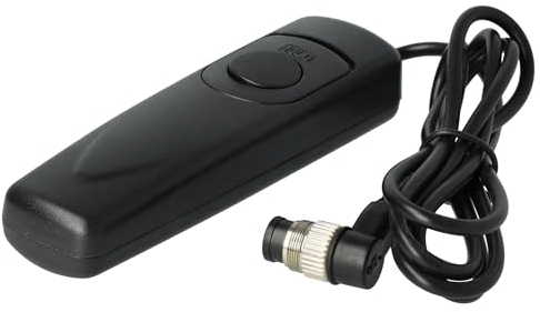 vhbw Fernauslöser Fernbedienung Kabel kompatibel mit Nikon D300s, D3X, D4, D700, D800, D800E, F100, F5, F6, F90 Kamera