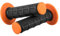 O'NEAL | Motocross-Griffe | Motorrad Enduro | Zwei unterschiedliche Gummikomponenten, Härtegrad Medium | MX Grip Diamond Dual Compound Schwarz Orange | Schwarz Orange | One Size