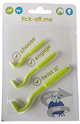 Tick-Off Tick Remover for Dogs Cats Horses Pets People