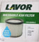 LAVOR Freddy 4in1 Staubsaugerfilter Ø 12 x H 10,5 cm