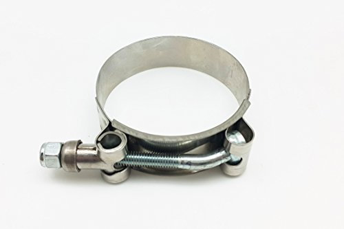 Autobahn88 Morsetto con bullone a T per tubo in acciaio inossidabile, per tubo OD = 1,36-1,6 (34-40 mm), per pompa carburante, filtro, tubo flessibile, impianto idraulico (confezione da 8)