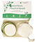 OrganicMom® 16 Abschminkpads aus BIO-Baumwolle waschbar/Wiederverwendbar/Extra groß 11cm / 2 Farben/Saugfähig & Weich/Makeup Entferner Pads/Bio Abschminktücher Gesicht & Hals/Stilleinlagen