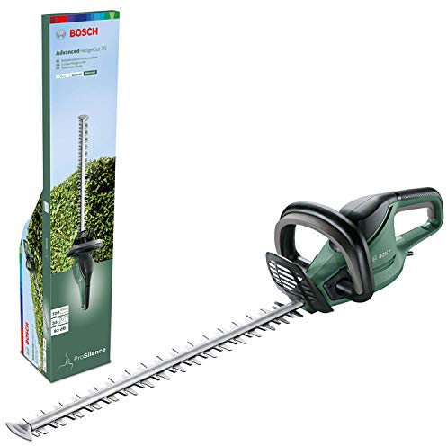 Bosch Heckenschere AdvancedHedgecut 70 (500 Watt, Messerlänge: 70cm, für große Hecken, Messerabstand: 34mm, in Karton)