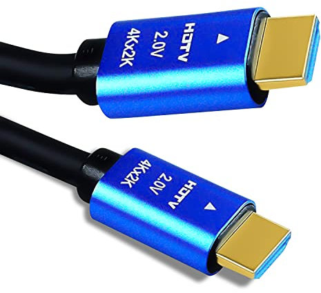 BabzTech PREMIUM ULTRAHD HDMI CABLE HIGH SPEED 4K 2160p FOR 3D/PS4/PS5/Xbox LEAD 0.5m/1m/2m/3m/4m/5m/10m (2)