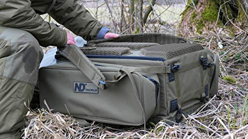 New Direction Tackle Bait Boat Carryall | Backpack for Bait Boats | Backpack for Anglers and Campers | Padded Shoulder Straps | Lots of Pockets