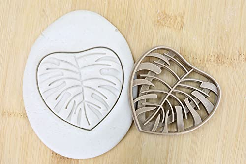 Blatt Monstera cookie cutter Fondant Keksstempel/Ausstechform keksausstecher PLA ca.8cm