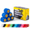 6 Rollen SPORTTAPE Selbsthaftendes Fußball-Sockentape - 5 cm x 4,5 m - Blau - Kohäsive Bandage Sockenband Stutzentape - Fuß- und Handgelenk-Bandage - Pet Vet Wrap für Pferde Hunde, Enthält Latex