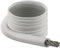 OPIOL QUALITY® 3/5 mm Drahtseil 7X7, PVC ummantelt, weiss, Edelstahl A4 (1 Meter) Stahlseil Zubehör Draht Edelstahldrahtseil Geländerseil Hängender Drahtspule