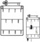 Bebochoi Porte-clés Mural, Fer Forgé Clé Murale Suspendus Rack De Stockage, avec 11 Crochets Fonctionnel Key Rack, Décoration De La Maison Outils De Finition (Noir)