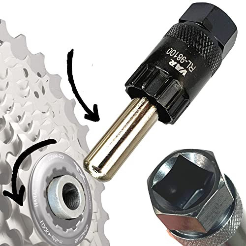 Fantic26 Fahrrad Kassettenabzieher MTB Ebike Road Ketten Verschlussring Centerlock Montage Nuss 12mm Führung Steckachse
