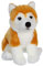 GIPSY TOYS - Sitzender Hund 25 cm Shiba-Hund - Kuscheltier für Kinder - In 8 verschiedenen Modellen erhältlich - 071524