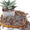 1,1 kg Mix Gartenbau Lavastein Kieselsteine Bimsstein Blumenerde Zusatz Sukkulenten Kaktus Bonsai Gritty Rock Dekorative Kies Pflanze Drainage Vulkangestein für Aquarium Feengarten Top Dressing
