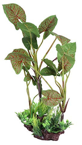 Mipcase Artificiales para Acuario Adornos Acuario Decoración Acuáticas Realistas