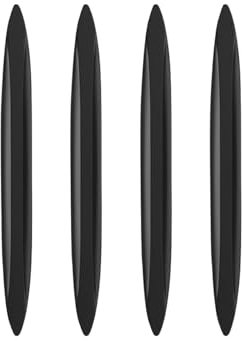 CGEAMDY 4 Piezas Tira Anticolisión para Coche, Protección para Puertas De Coche Anti-Arañazos Impermeable, Parachoques Rasguños Protector anticolisión, Accesorios Anti-Frote para Automóvil(Negro)