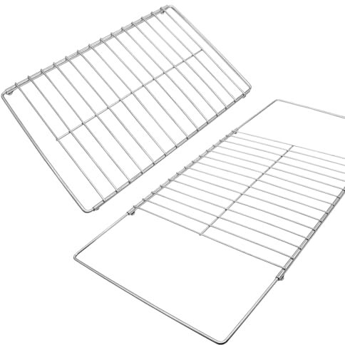 Lot de 2 grilles télescopiques universelles réglables pour four Whirlpool Frigidaire GE Kenmore 36,8 cm à 64,5 cm de large
