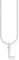 THOMAS SABO Halskette Buchstabe L 925 Sterling Silber mit Zirkonia KE2251-051-14