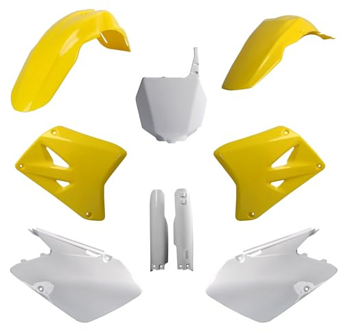 POLISPORT 91420 - Kompletter Kunststoffsatz (mit Gabelschutz) SUZUKI Farbe OEM