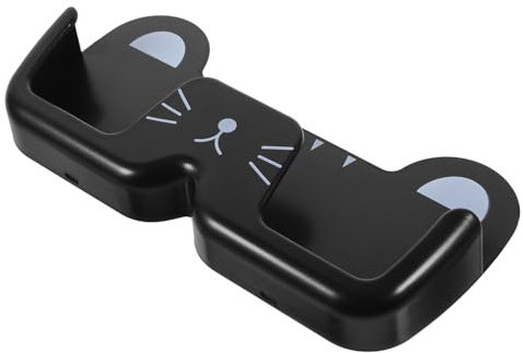 GARVALON Brillenhalter Wandmontage Katzenform Organizer Sonnenbrillen Aufbewahrungsregal Abs Material Platzsparend Vielseitig