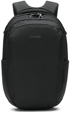 Pacsafe V 26L Tour Backpack Jet Black