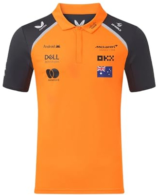 Castore McLaren Men's Team Polo Shirt