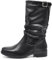 IF Fashion Stivali Stivaletti da Donna Biker Motociclista Traforati Primaverili Estivi Con Fibbia YL205 nero N.37