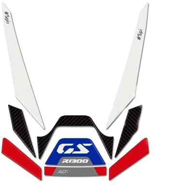 MPODYTSF Adesivo Decalcomania per BMW R1300GS Adventure R 1300 GS ADV 2025 Adesivo 3D per Protezione Becco Anteriore Moto Accessori(Blue)