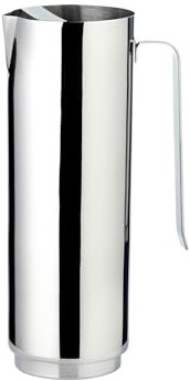 EDZARD Krug Levada, Edelstahl, Höhe 22 cm, für 1,5 Liter, Kanne Karaffe Pitcher