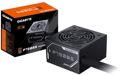 Gigabyte Fuente de alimentación estándar de 750 W ATX 12 V - P750BS - 80 Plus Bronze