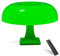 EOEO 12W Nachttischlampe mit Fernbedienung LED Pilz Tischlampe Dimmbar, Speicherfunktion, 3 Farbtemperaturen, Acrylschirm Tischleuchte Leselampe für Schlafzimmer Wohnzimmer Büro,Grün