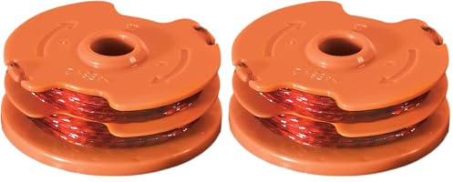 WORX - Bobine de Fil de Coupe de 2x5 m - WA0007 (pour Coupe-Bordures WORX WG173E / WG183E / WG118E / WG119E) (Lot de 2)