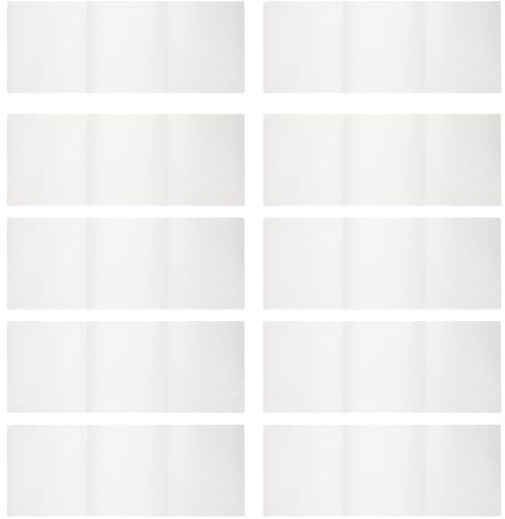 Toddmomy Nursery Germination Paper 50Pcs White Planting Sheets | Smooth Surface for Seed Sprouting, Lightweight Paper Sheets, Flowers and Plants, Herb Grow Kit