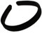 Black Velvet Feel Alice Hair Band Headband 1.5cm (0.6) Wide by Pritties Accessories