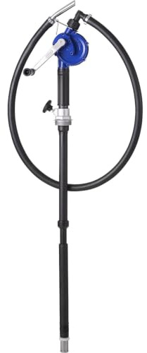 PRESSOL | Hand-Kurbelpumpen-Set | für Öle | Heizöl | Diesel | mit Schlauch | 18 l/min