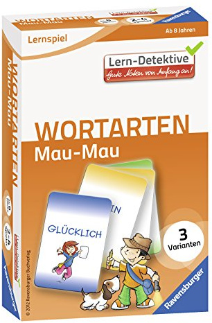 Wortarten. Mau-Mau (ab 8 Jahren)