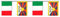 Flaggenfritze® Freundschaftskette Italien - Tibet