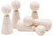Figurenkegel aus Holz ca. 15x35mm 5 Stk - Spielfiguren aus Buche made in Austria