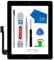 MMOBIEL Digitizer kompatibel mit iPad 3 (Schwarz) 9.7 Inch 2012 Touchscreen Front Display Ersatz inkl Werkzeug