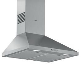 Bosch DWP64BC50B Series 2, Wall-mounted cooker hood 60 cm Stainless steel