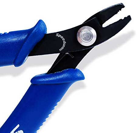 SPEEDWOX Bead Crimping Plier Bead Crimper Pliers Bead Crimping Tool for Jewelry Making 5 Inches Standard Precision Crimp Bead Tool with Spring Multi Use DIY Craft Beading Hobby