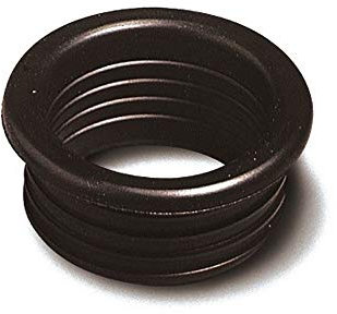 GTL Tirinnanzi Morsetto da mm 46x40 per curve tecniche in Plurex Nero