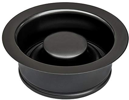 Ruvati Garbage Disposal Flange for Kitchen Sinks - Gunmetal Black Stainless Steel - RVA1041BL