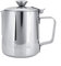 MAGT Milchkännchen mit Deckel, Edelstahl Milchkanne 600ml Kaffeekanne Edelstahl Milchschaumkännchen Milchaufschäumer Krug für Lattekaffee Art(600ML)