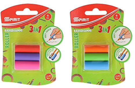 TTS Radiergummi ROLLER, 6 Stk