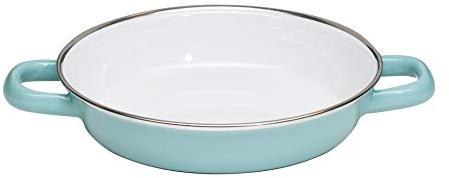 Riess, 0044-109, Eierpfanne 20cm, SONDEREDITION NNATURE GREEN, Light, Grün, Gewicht 0.712 kg, 20cm Durchmesser, Emaille, Induktion
