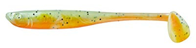 Balzer Shirasu Z-Shad Zander Shads - 3 Gummifische, Größe/Gewicht/Farbe:12.5cm / 9g / Green Tomato