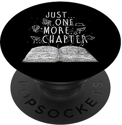 Popsockets Popgrip: Bookworm Just One More Chapter Reading Books Swappable Popgrip