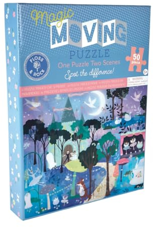 Floss and Rock 50 Teile Magic Moving Puzzle (Enchanted)